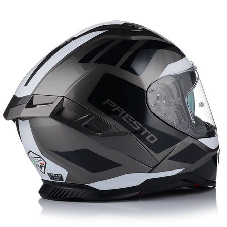 KASK MOTOCYKLOWY | VITO PRESTO | MĘSKI INTEGRALNY SYSTEM PINLOCK + BLENDA 