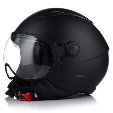 KASK MOTOCYKLOWY OTWARTY | VITO LAVORI | SKUTER CHOPPER ECE 22.06 + BLENDA