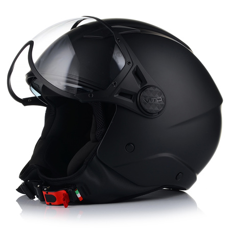 KASK MOTOCYKLOWY OTWARTY | VITO LAVORI | SKUTER CHOPPER ECE 22.06 + BLENDA