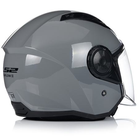 OTWARTY KASK MOTOCYKLOWY LS2 OF616 II NARDO POŁYSK + INTERKOM  BLUETOOTH