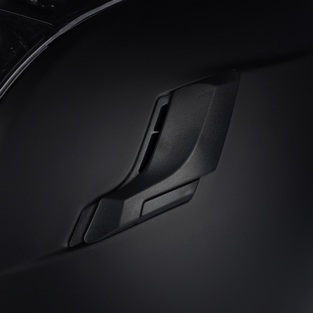 KASK MOTOCYKLOWY | VITO DUOMO MATT BLACK | INTEGRALNY CZARNY MATT