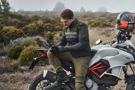 SPODNIE MOTOCYKLOWE | SHIMA GIRO 2.0 | MĘSKIE JEANSY + OCHRANIACZE + GRATIS