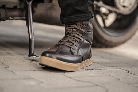 BUTY MOTOCYKLOWE | SHIMA BLAKE BROWN | KRÓTKIE MĘSKIE TRAMPKI + GRATISY