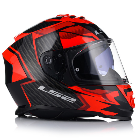 KASK MOTOCYKLOWY LS2 FF800 STORM II TRACKER + PINLOCK + BLENDA ECER 22.06