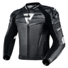 KURTKA MOTOCYKLOWA | REBELHORN VANDAL BLACK/WHT| MĘSKA SKÓRZANA + GRATISY