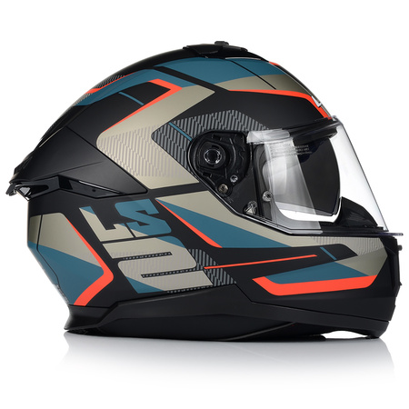 KASK MOTOCYKLOWY LS2 FF808 STREAM II ROAD KEVLAR SYSTEM PINLOCK + BLENDA