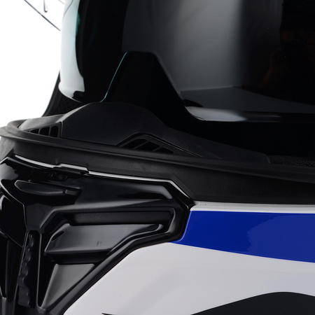 KASK MOTOCYKLOWY | VITO PRESTO | BIAŁY INTEGRALNY SYSTEM PINLOCK + BLENDA