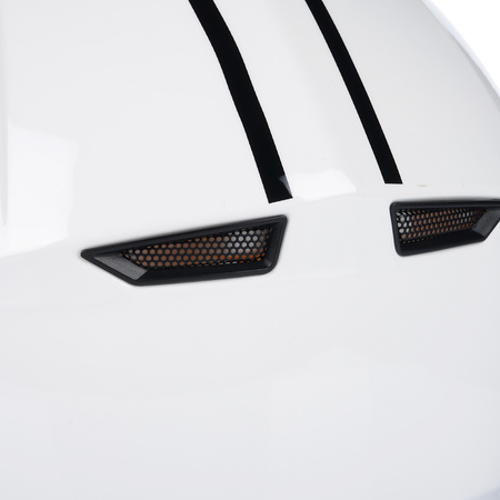 KASK MOTOCYKLOWY OTWARTY | VITO MODA BIAŁY | SKUTER CHOPPER ECE 22.06 LEKKI