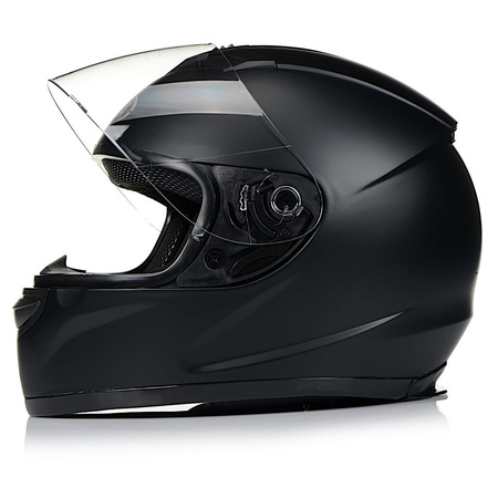 INTEGRALNY KASK MOTOCYKLOWY ZAMKNIĘTY NA MOTOR SKUTER AWINA MATOWY