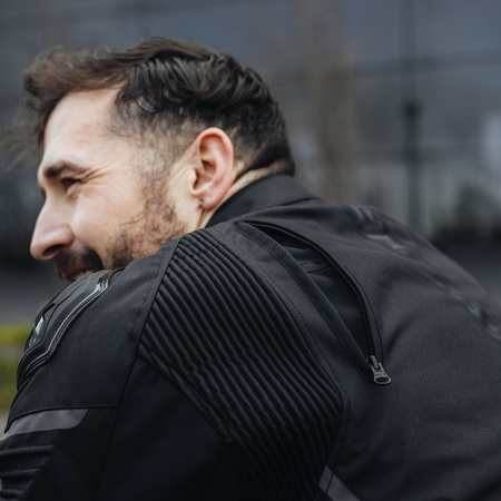 KURTKA MOTOCYKLOWA | REBELHORN VANDAL TJ | TEKSTYLNA DŁUGA MĘSKA + GRATISY