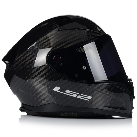 KASK MOTOCYKLOWY LS2 FF811 VECTOR II CARBON + PINLOCK + BLENDA + 2x SZYBA
