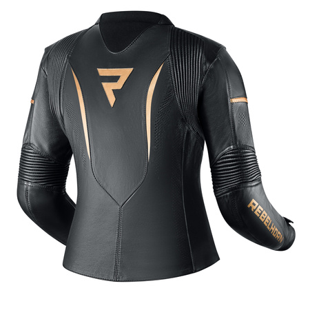 KURTKA MOTOCYKLOWA | REBELHORN REBEL LADY | DAMSKA SKÓRZANA SAS-TEC + GRATIS