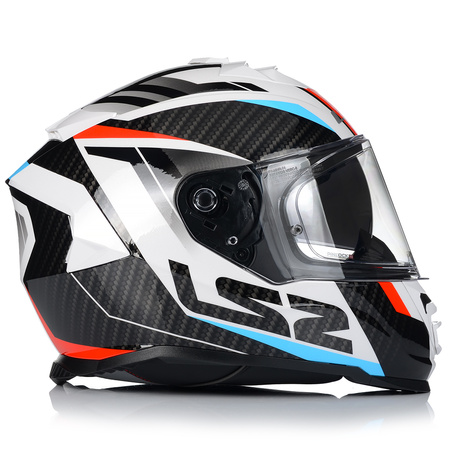 KASK MOTOCYKLOWY LS2 FF800 STORM II RACER + PINLOCK + BLENDA ECER 22.06