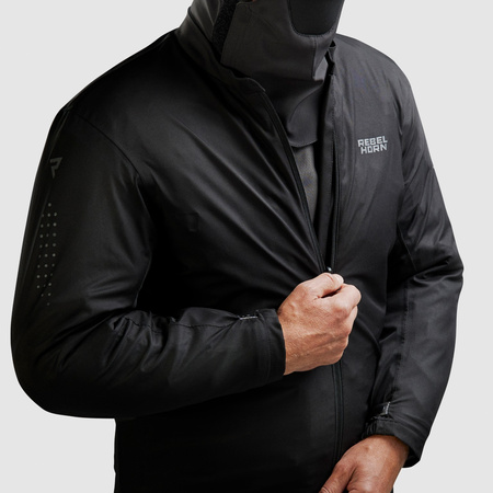 KURTKA MOTOCYKLOWA | REBELHORN CUBBY V | DŁUGA WODOODPORNA MĘSKA + GRATISY