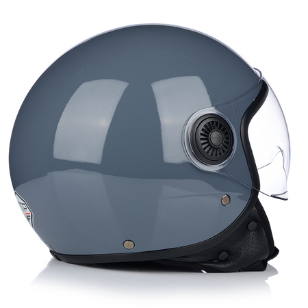 KASK MOTOCYKLOWY OTWARTY | VITO LORETO | NARDO GREY SKUTER CHOPPER ECE 22.06