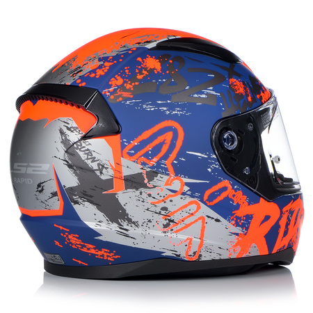 KASK MOTOCYKLOWY LS2 FF353 RAPID SYSTEM PINLOCK 