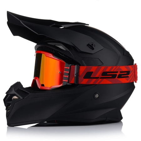 KASK MOTOCYKLOWY | VITO TIVOLI | OFF-ROAD ENDURO CROSS QUAD ATV + GOGLE LS2