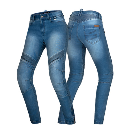 SPODNIE MOTOCYKLOWE | SHIMA JESS | DAMSKIE JEANSY + OCHRANIACZE + GRATIS