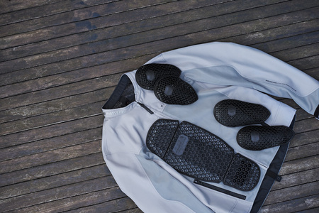 KURTKA MOTOCYKLOWA | SHIMA OPENAIR LADY GREY | DAMSKA LETNIA MESH + GRATIS