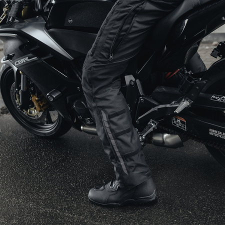 SPODNIE MOTOCYKLOWE | REBELHORN HIKER III | TEKSTYLNE WODOODPORNE + GRATISY