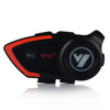 2x INTERKOM MOTOCYKLOWY VITO BLUETOOTH GŁOŚNIKI IPX6 WODOODPORNY 1000mAh