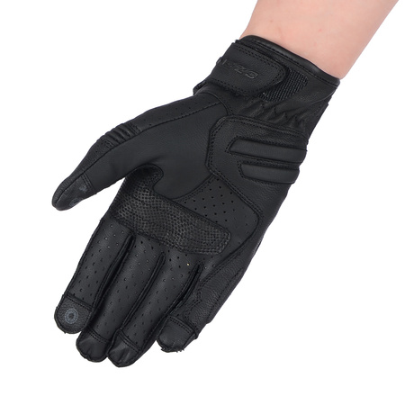 RĘKAWICE MOTOCYKLOWE | OZONE TOWN II | KRÓTKIE MIEJSKIE SKÓRZANE + GRATIS