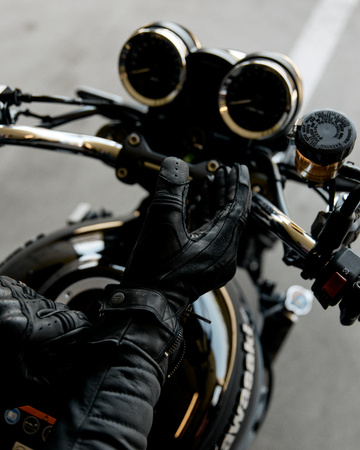 RĘKAWICE MOTOCYKLOWE | REBELHORN HUNTER | MĘSKIE KRÓTKIE MIEJSKIE + GRATISY