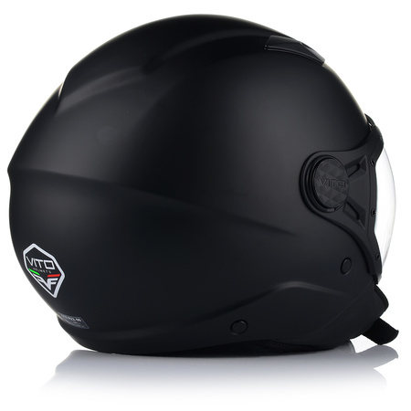 KASK MOTOCYKLOWY OTWARTY | VITO LAVORI | SKUTER CHOPPER ECE 22.06 + BLENDA