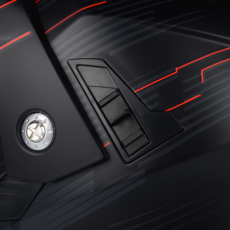 KASK MOTOCYKLOWY | VITO MOLINO RED | ENDURO CROSS QUAD ATV + SZYBA + BLENDA 