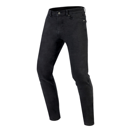 SPODNIE MOTOCYKLOWE | OZONE STRIKER SLIM FIT | MĘSKIE JEANSY CZARNE + GRATIS