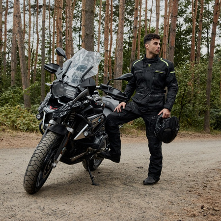 KURTKA MOTOCYKLOWA | REBELHORN CUBBY IV | DŁUGA WODOODPORNA MĘSKA + GRATISY