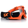 GOGLE MOTOCYKLOWE IMX MUD POMARAŃCZOWE CROSS QUAD ATV ENDURO WYMIENNA SZYBA