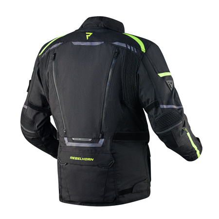 KURTKA MOTOCYKLOWA | REBELHORN CUBBY IV | DŁUGA WODOODPORNA MĘSKA + GRATISY