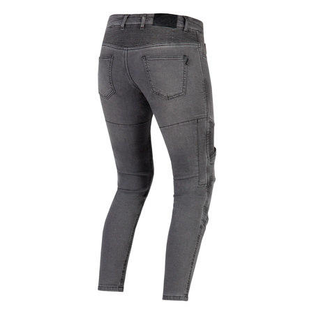SPODNIE MOTOCYKLOWE | OZONE ROXY WASHED | DAMSKIE JEANSY SLIM FIT + GRATIS
