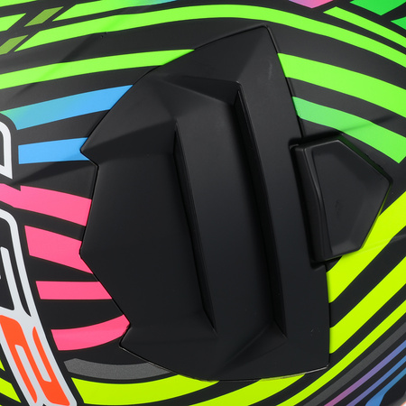 KASK MOTOCYKLOWY LS2 FF800 STORM II RAINBOW + PINLOCK + BLENDA ECER 22.06