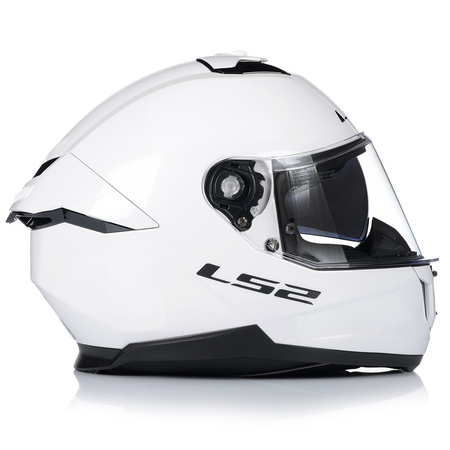 KASK MOTOCYKLOWY LS2 FF808 STREAM II SOLID KEVLAR SYSTEM PINLOCK + BLENDA 