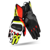 RĘKAWICE MOTOCYKLOWE | SHIMA ST-3 FLUO | DŁUGIE SKÓRZANE SPORTOWE + GRATIS