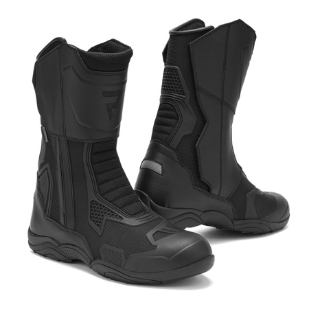 BUTY MOTOCYKLOWE | REBELHORN RANGE BLACK | TURYSTYCZNE WENTYLOWANE + GRATISY