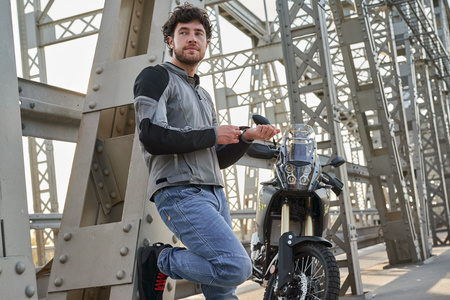 SPODNIE MOTOCYKLOWE | SHIMA DEVON | MĘSKIE JEANSY + OCHRANIACZE + GRATIS