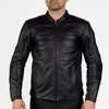 KURTKA MOTOCYKLOWA | REBELHORN RUNNER III BLK | MĘSKA SKÓRZANA + GRATISY