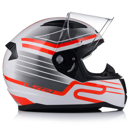 KASK LS2 FF353 RAPID II CIRCUIT WHITE RED-06 XL