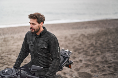 KOSZULA MOTOCYKLOWA | SHIMA RENEGADE 2 | MĘSKA KURTKA OCHRANIACZE + GRATIS