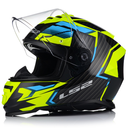 KASK MOTOCYKLOWY LS2 FF800 STORM II TRACKER + PINLOCK + BLENDA ECER 22.06