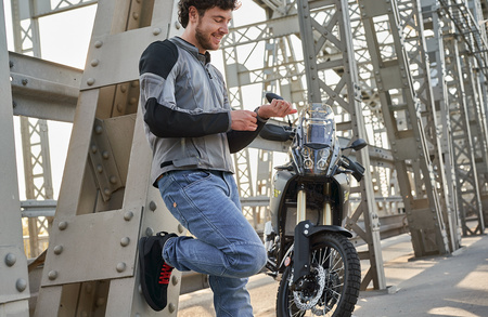 SPODNIE MOTOCYKLOWE | SHIMA DEVON | MĘSKIE JEANSY + OCHRANIACZE + GRATIS