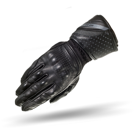 RĘKAWICE MOTOCYKLOWE | SHIMA MONDE BLACK | KLASYCZNE DAMSKIE SKÓRA + GRATIS