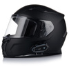 KASK MOTOCYKLOWY | VITO DUOMO | CZARNY MATT + INTERKOM 1ST BLUETOOTH