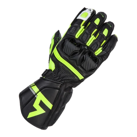 RĘKAWICE MOTOCYKLOWE | REBELHORN ST LONG | MĘSKIE DŁUGIE SKÓRZANE + GRATISY