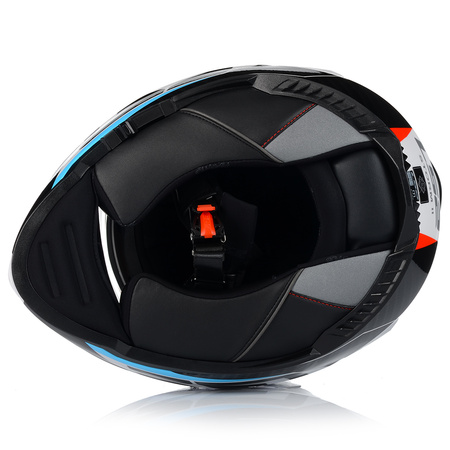 KASK MOTOCYKLOWY LS2 FF800 STORM II RACER + PINLOCK + BLENDA ECER 22.06