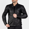 KURTKA MOTOCYKLOWA | REBELHORN RUNNER III BLK | MĘSKA SKÓRZANA + GRATISY