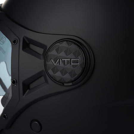 KASK MOTOCYKLOWY OTWARTY | VITO LAVORI | SKUTER CHOPPER ECE 22.06 + BLENDA